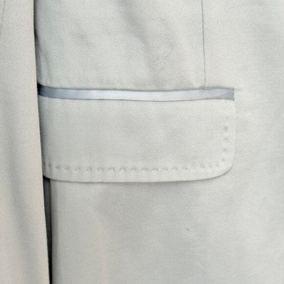 Dolce & Gabbana Light Blue Cotton Blend Blazer Size 46 Authentic Button Closure - Picture 13 of 16